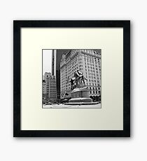 59th Street Penn Plaza Framed Print