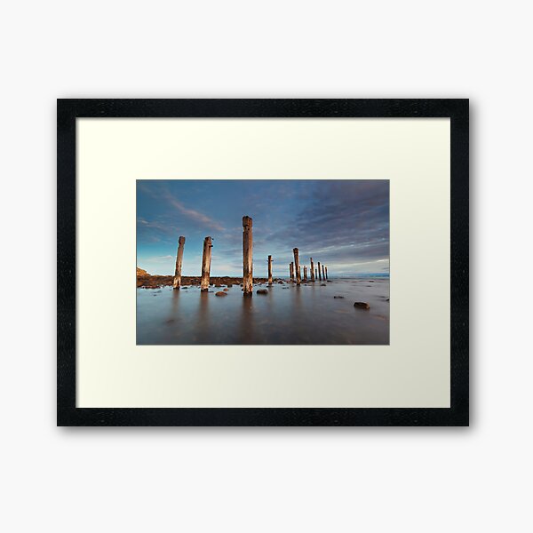 Myponga Beach Jetty Framed Art Print