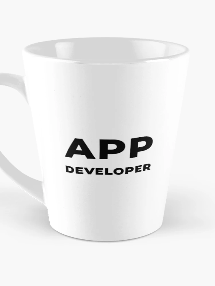 Thumbnail 3 of 4, Coffee Mug, App Developer (Inverted) designed and sold by developer-gifts.