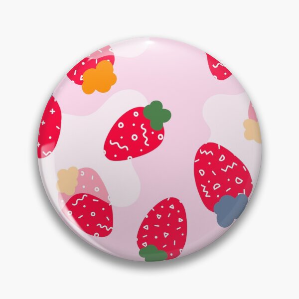 Item preview, Memphis strawberries designed and sold by ZeltiaGarzia.