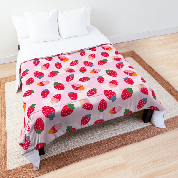 Memphis strawberries Comforter