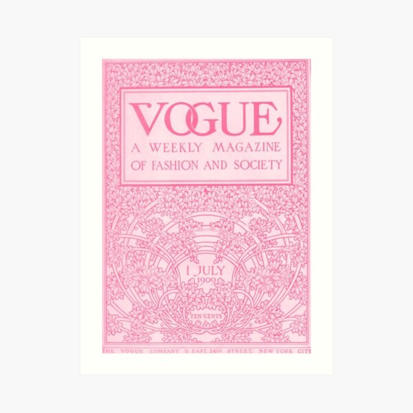 Vogue Art Print