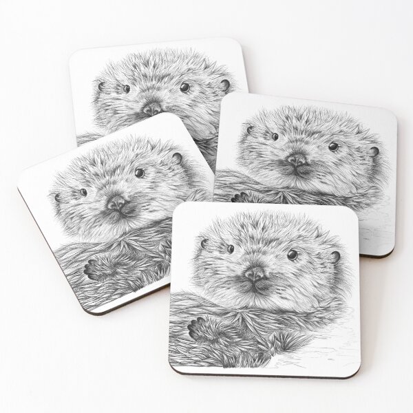 Item preview, Black/White Sea Otter designed and sold by ShaundraSchultz.