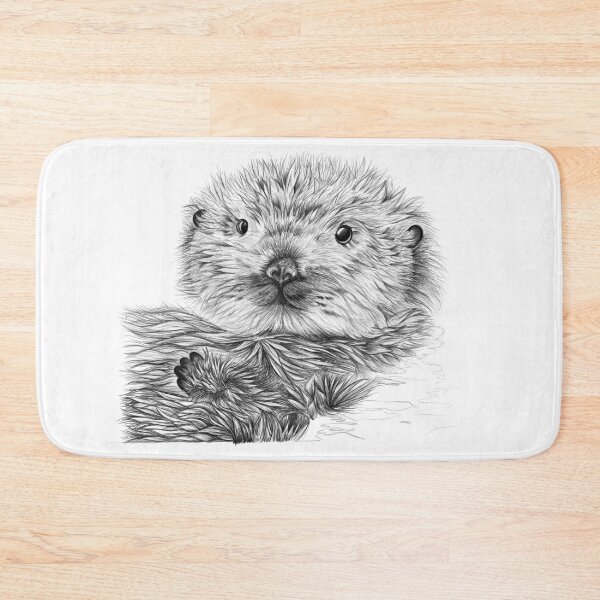 Item preview, Black/White Sea Otter designed and sold by ShaundraSchultz.