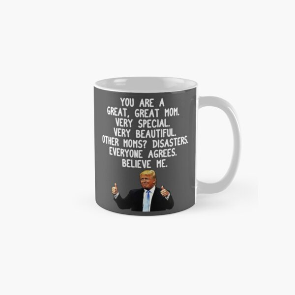 Funny Mom Trump Head Travel Mug - Donald Trump Insulated Tumbler