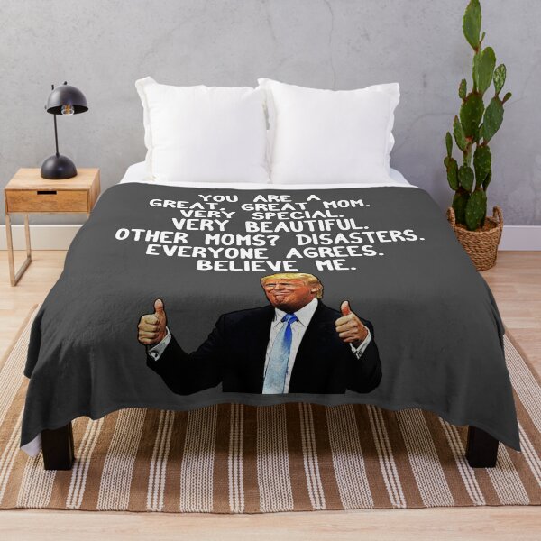 Trump Artist Funny Gift for Artist Coworker Gag Great Terrific President  Fan Potus Quote Office Joke Fleece Blanket by Jeff Creation - Pixels Merch