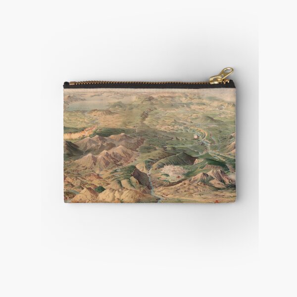 Item preview, Vintage Pictorial Map of Yellowstone Park (1904) designed and sold by BravuraMedia.