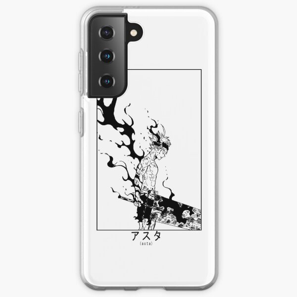 Asta Demon Form Black Clover Samsung Galaxy Soft Case