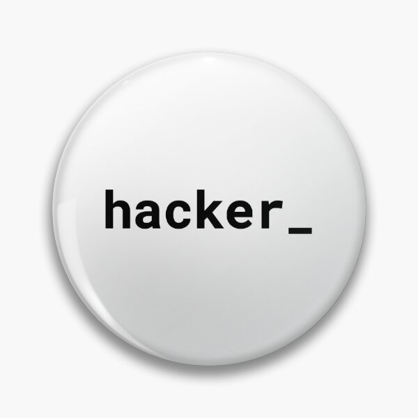 Item preview, hacker_ (Inverted) designed and sold by developer-gifts.