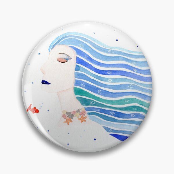 Item preview, Goddess of the Ocean designed and sold by Sandra Connelly.