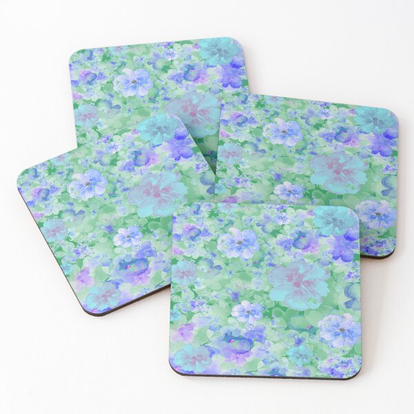 Item preview, Blue colored translucent flower design,decoration,interior,accessories,nature designed and sold by jayne0524.