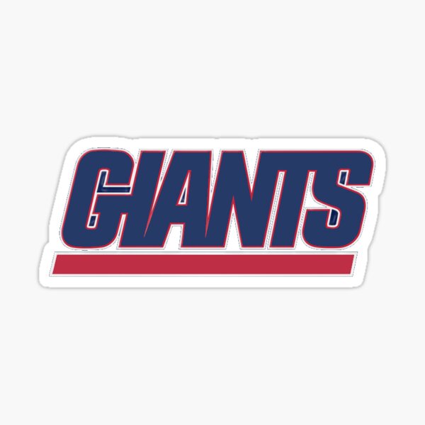 New York Giants Stickers Redbubble