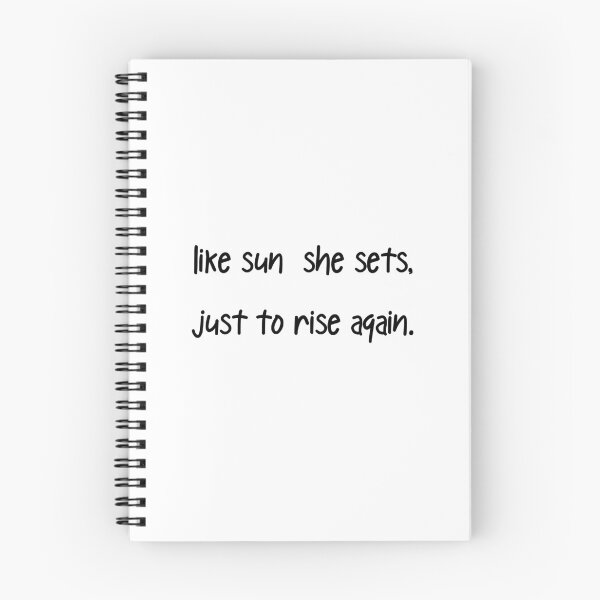 Item preview, like sun she sets jus to rise again designed and sold by motivation4you.