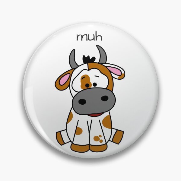 Item preview, niedliche Kuh Muh, ein lustiges Tier Doodle designed and sold by Nicole Bleck.