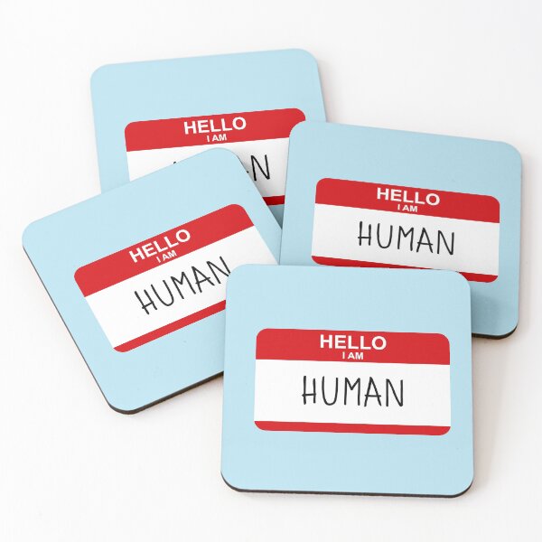 Item preview, hello I am... human designed and sold by dludesigns.