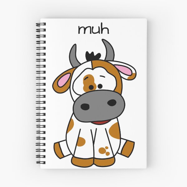 Item preview, niedliche Kuh Muh, ein lustiges Tier Doodle designed and sold by Nicole Bleck.