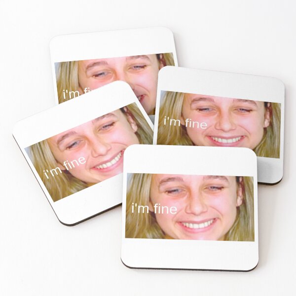 Item preview, Emma Chamberlain i'm fine designed and sold by janaeelizabeth.