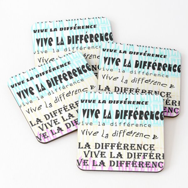 Item preview, vive la différence designed and sold by GreenArtDesigns.