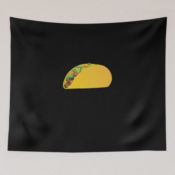 Item preview, Let's Taco Bout Books Reading Bookworm Gift designed and sold by haselshirt.