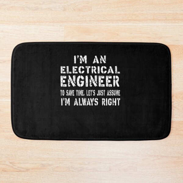 Item preview, Electrical Engineer Funny Let's Just Assume I'm Always Right gift designed and sold by Apoldi Shop.
