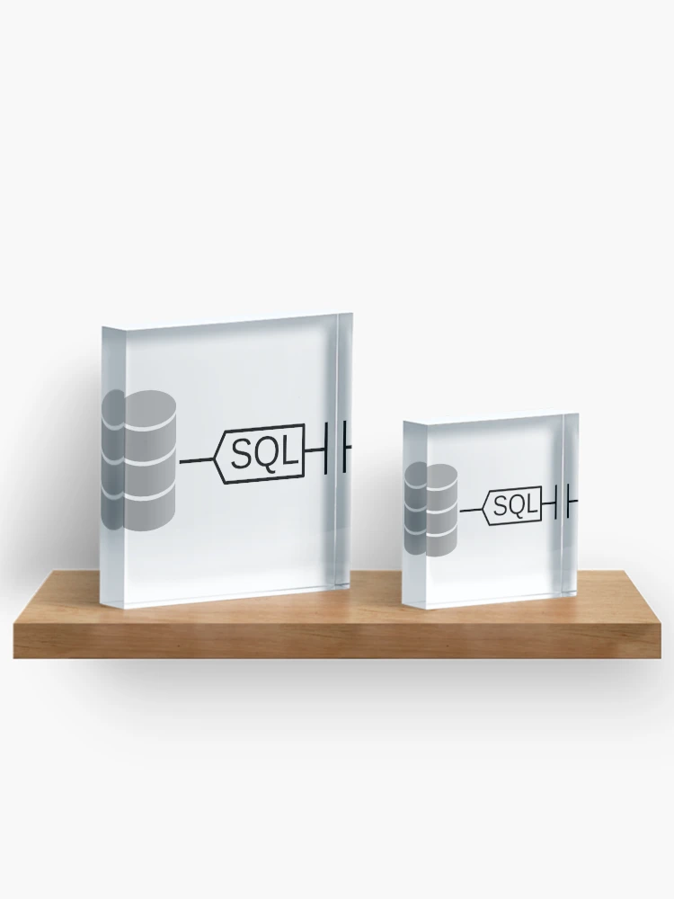 Thumbnail 3 of 5, Acrylic Block, SQL Injection designed and sold by chonerd.