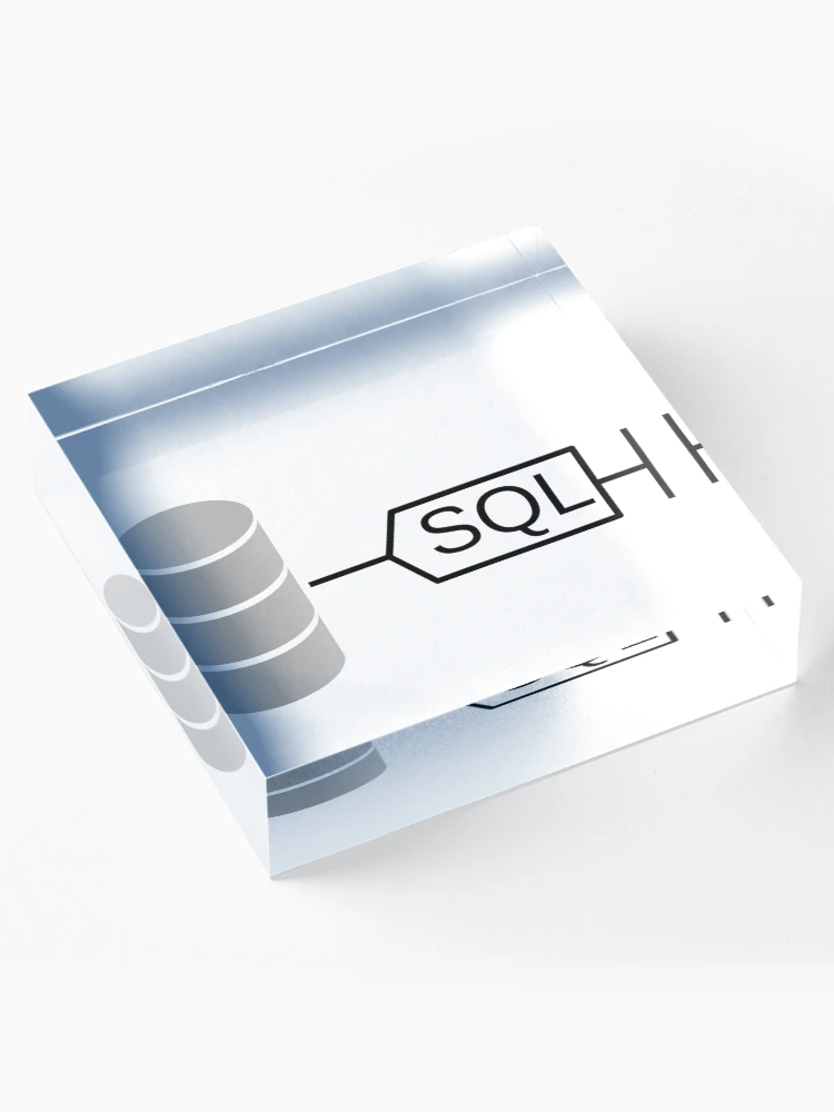 Thumbnail 4 of 5, Acrylic Block, SQL Injection designed and sold by chonerd.
