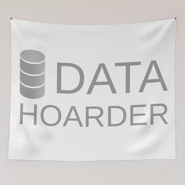 Item preview, Data Hoarder designed and sold by chonerd.