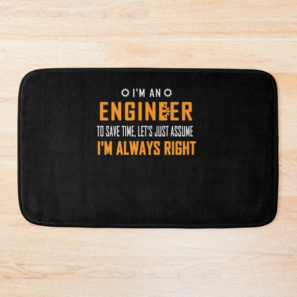 Item preview, Electrical Engineer Funny Let's Just Assume I'm Always Right  designed and sold by Apoldi Shop.