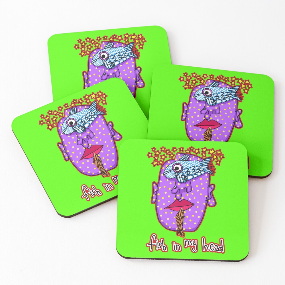 Item preview, Coasters (Set of 4) designed and sold by RUNICJOHN.