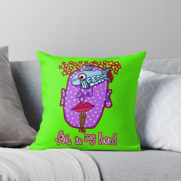 Item preview, Fish In My Head designed and sold by RUNICJOHN.