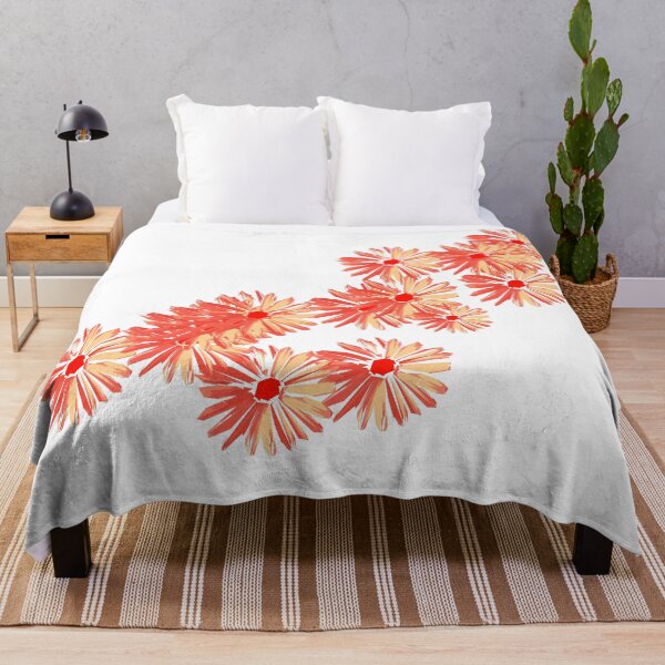 Item preview, Flower red minimal margarita daisy designed and sold by Carolina Salazar.