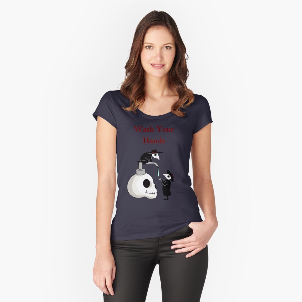 Item preview, Fitted Scoop T-Shirt designed and sold by HollyPierson.