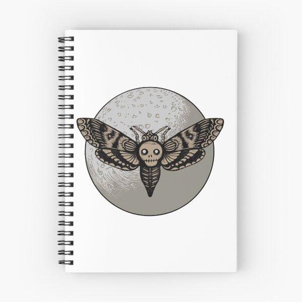 Item preview, Skull Moth Moon designed and sold by earthenwood.