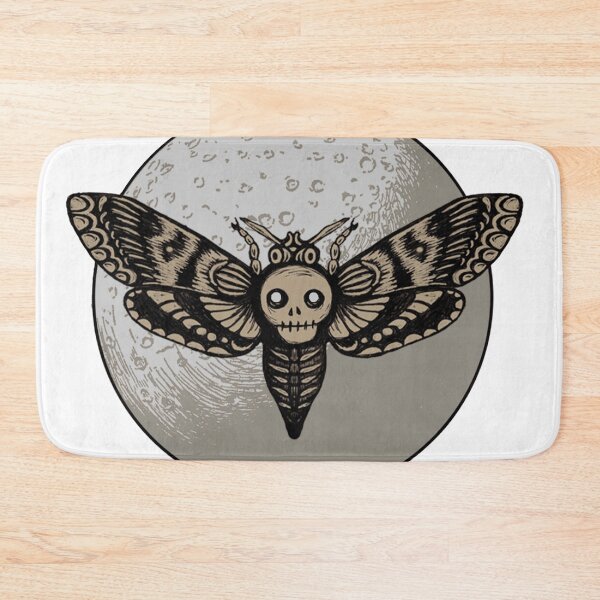 Item preview, Skull Moth Moon designed and sold by earthenwood.