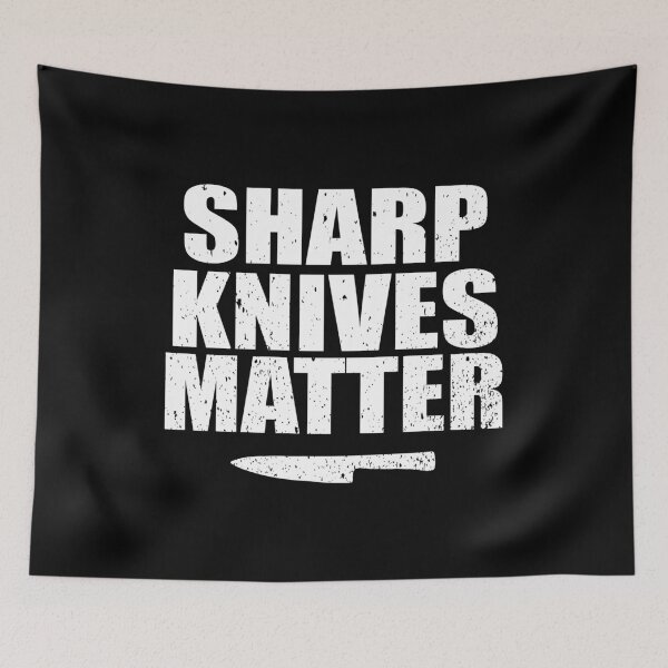 Item preview, Chef Sharp Knives Matter Cook LIfe Gift Idea designed and sold by haselshirt.