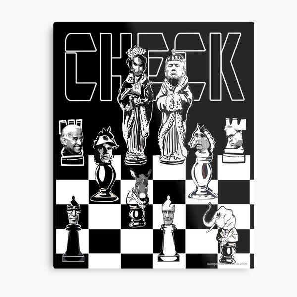 Check Metal Print