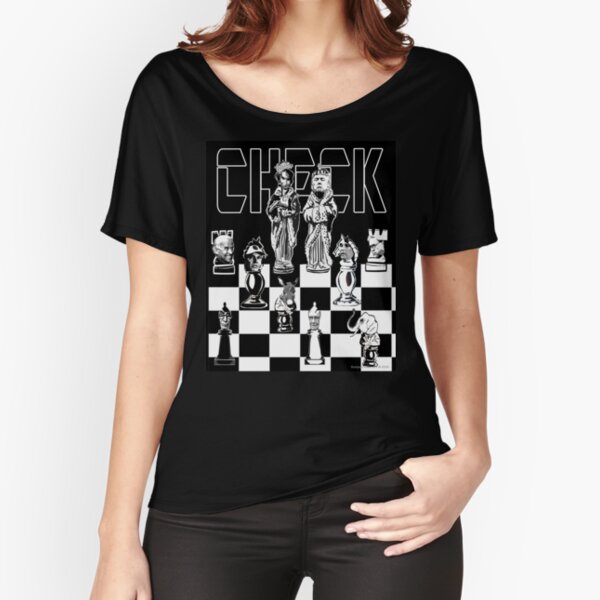Check Relaxed Fit T-Shirt