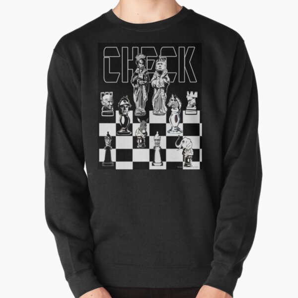 Check Pullover Sweatshirt