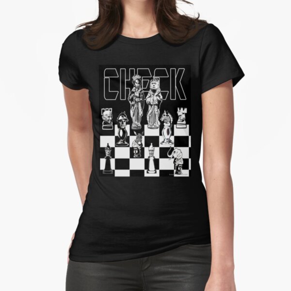 Check Fitted T-Shirt