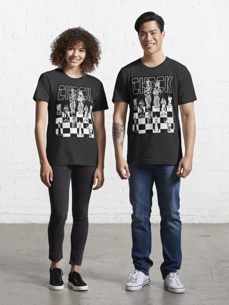 Thumbnail 1 of 7, Essential T-Shirt, Check designed and sold by EyeMagined.