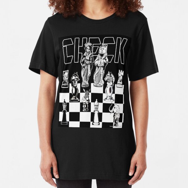 Check Slim Fit T-Shirt