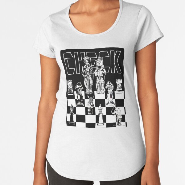 Check Premium Scoop T-Shirt
