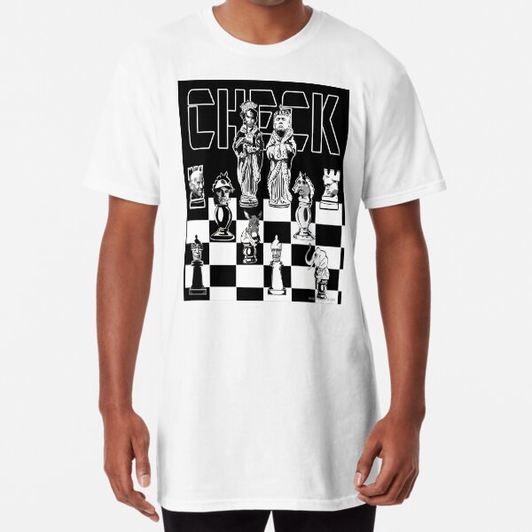 Check Long T-Shirt