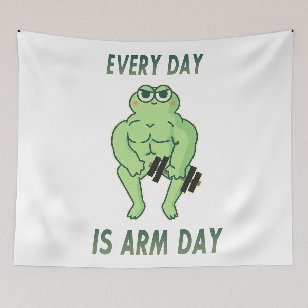 Item preview, Every Day is Arm Day designed and sold by infleims.