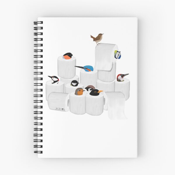Item preview, Birds in Toilet Paper designed and sold by jz-birds.
