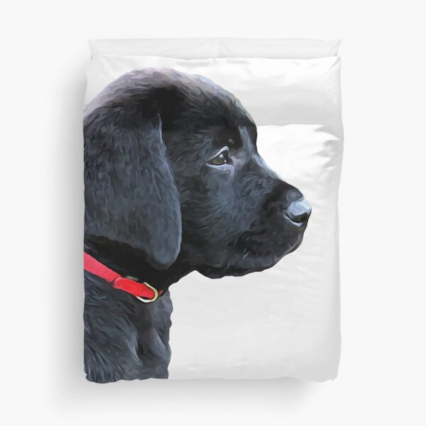 black labrador duvet cover