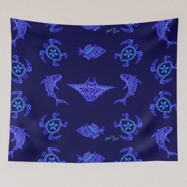 Item preview, Hawaiian Tribal Wildlife designed and sold by sharkbait83.