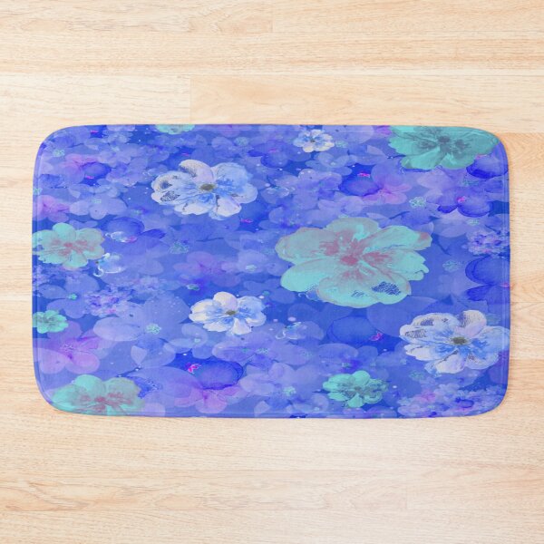 Item preview, Blue colored flower design,decoration,interior,accessories,nature designed and sold by jayne0524.