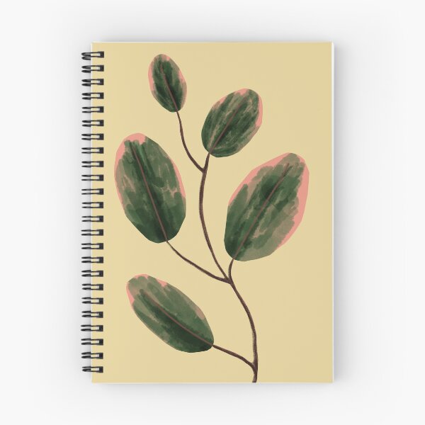 Item preview, Rubber Fig Houseplant Illustration  designed and sold by paintingoctober.