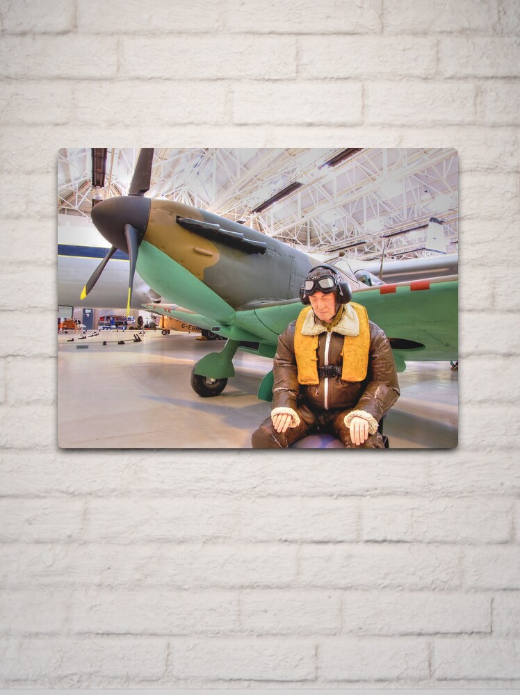 James May s 1 1 Airfix Spitfire Metal Print